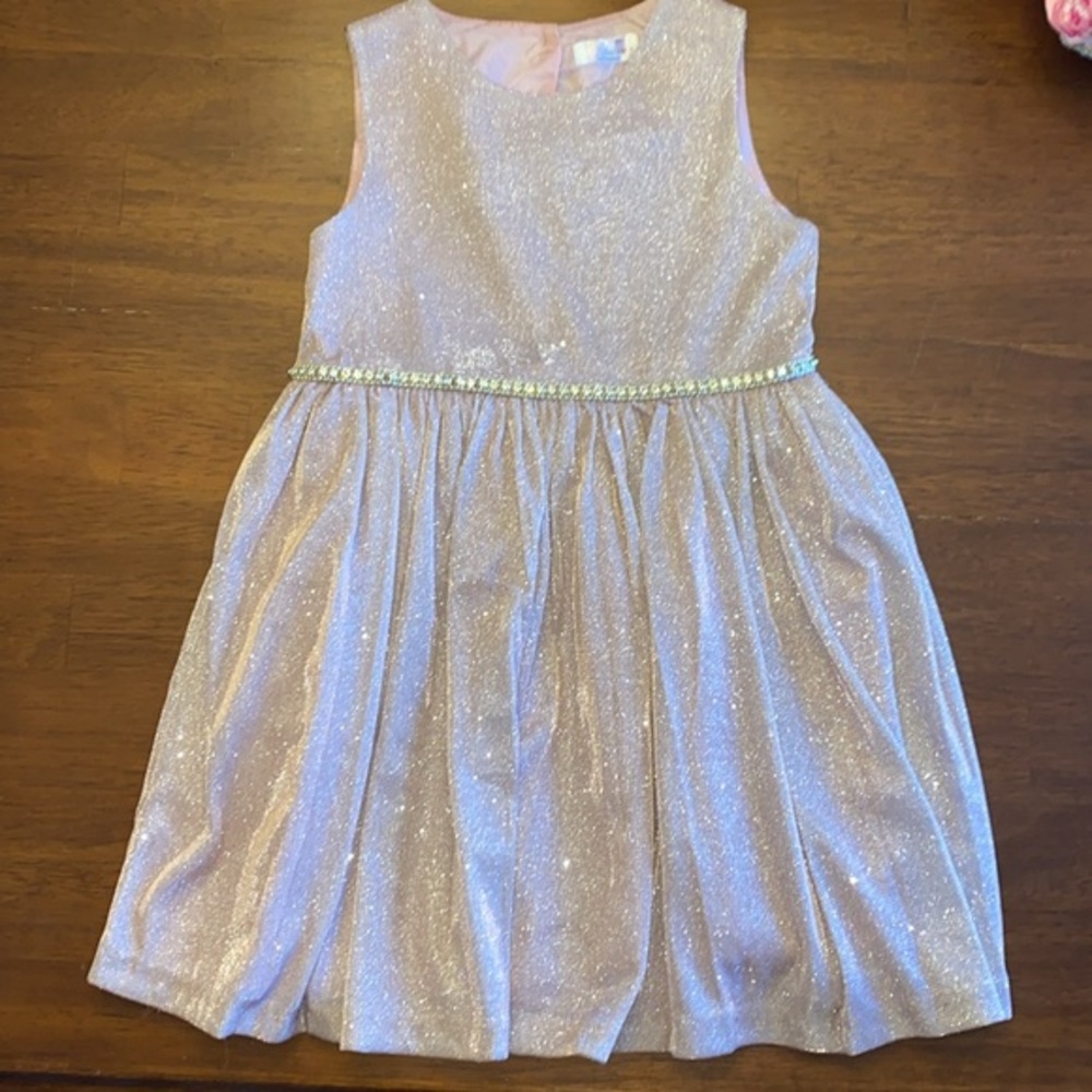 Girls glitter dress
